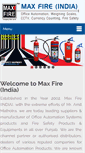 Mobile Screenshot of maxfireindia.com